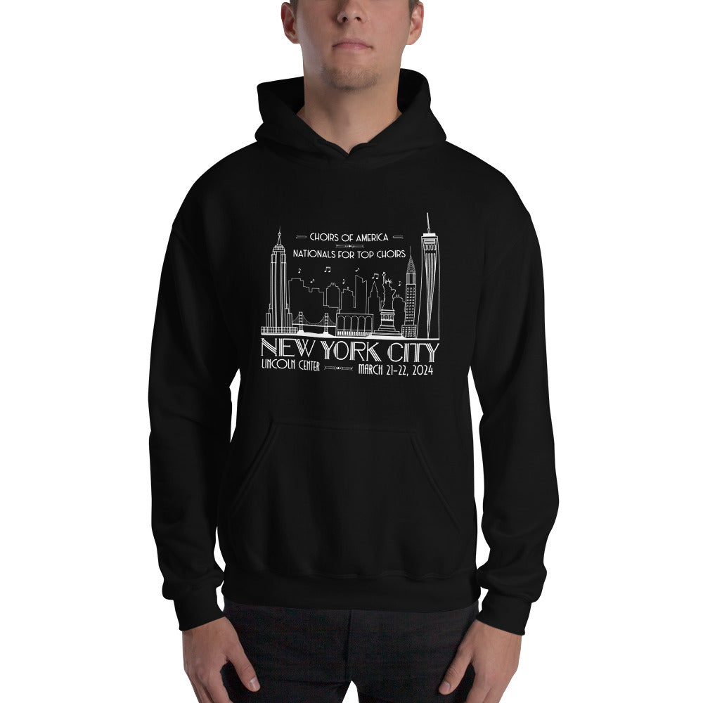 Nationals for Top Choirs, March 21-22, 2024 | Lincoln Center | Unisex Hoodie