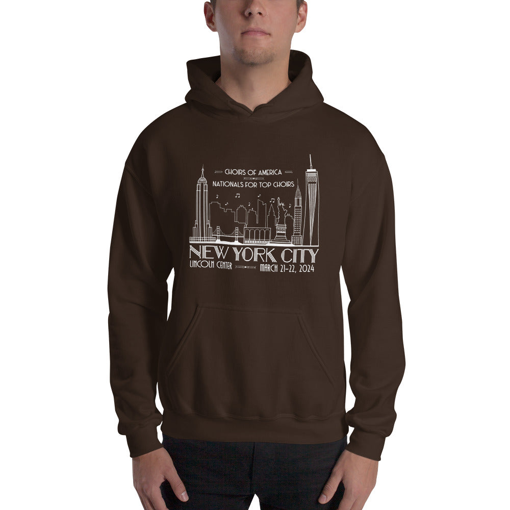 Nationals for Top Choirs, March 21-22, 2024 | Lincoln Center | Unisex Hoodie
