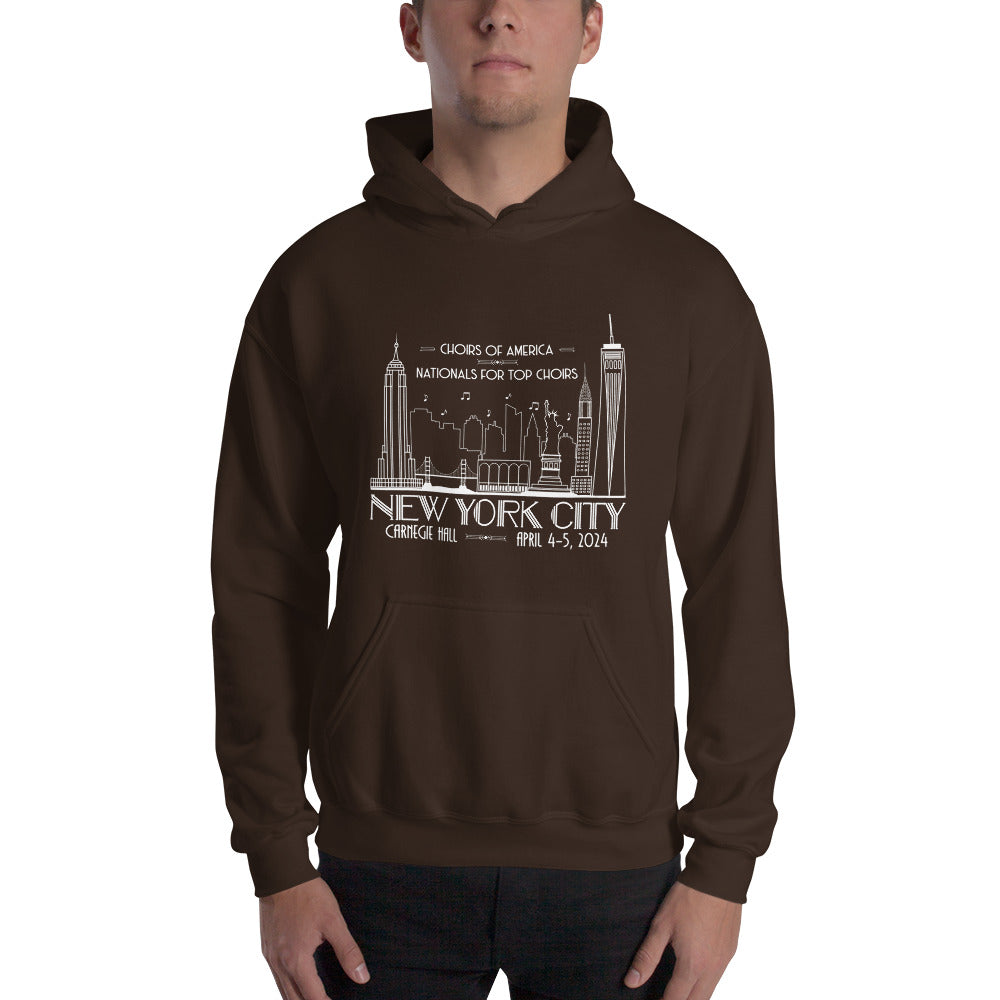 Nationals for Top Choirs, April 4-5, 2024 | Carnegie Hall | Unisex Hoodie