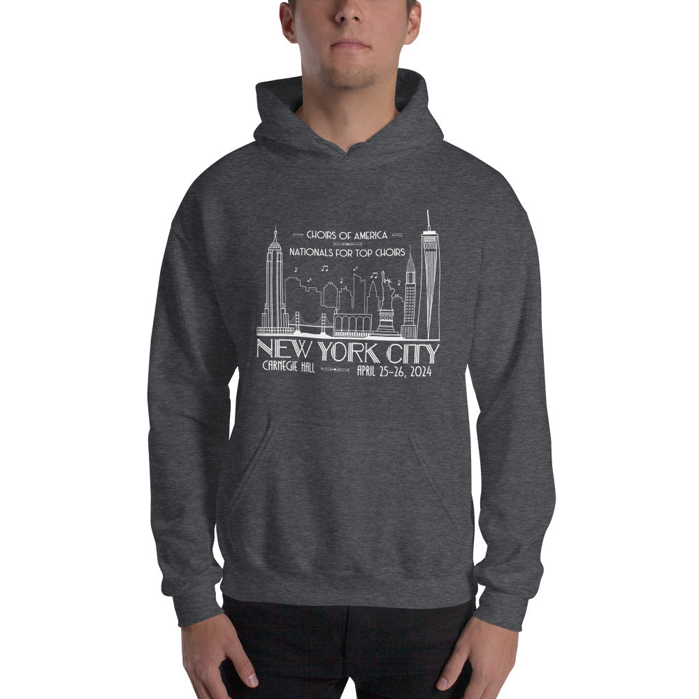 Nationals for Top Choirs, April 25-26, 2024 | Carnegie Hall | Unisex Hoodie