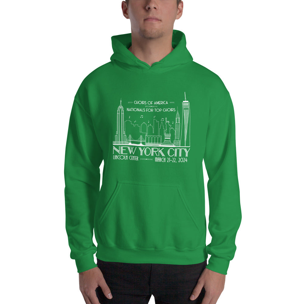 Nationals for Top Choirs, March 21-22, 2024 | Lincoln Center | Unisex Hoodie