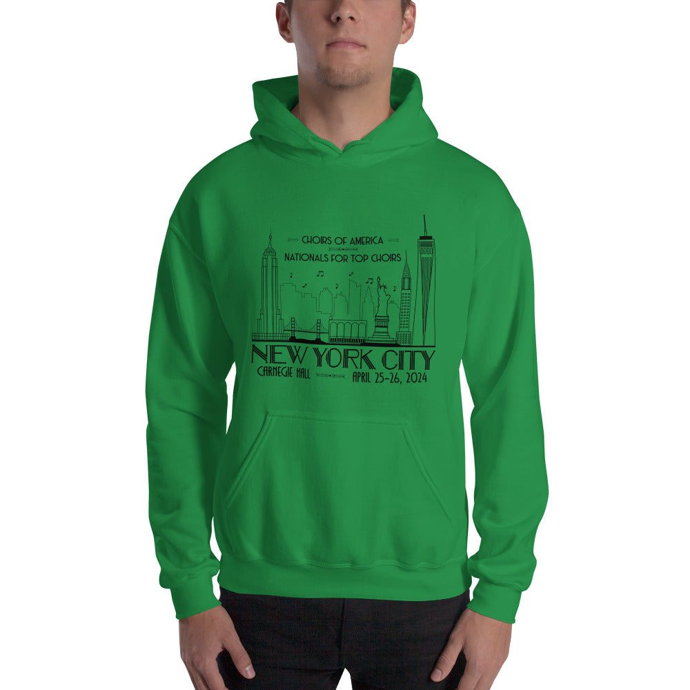 Nationals for Top Choirs, April 25-26, 2024 | Carnegie Hall | Unisex Hoodie