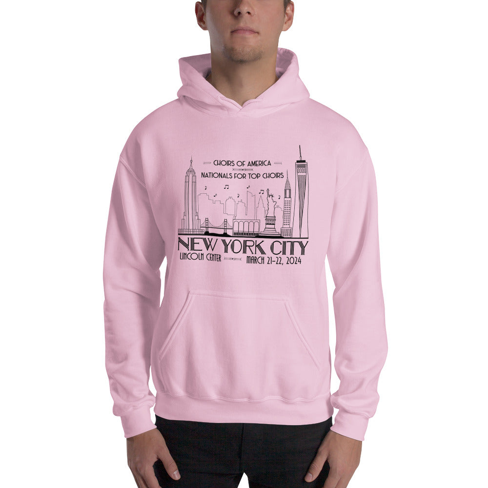 Nationals for Top Choirs, March 21-22, 2024 | Lincoln Center | Unisex Hoodie