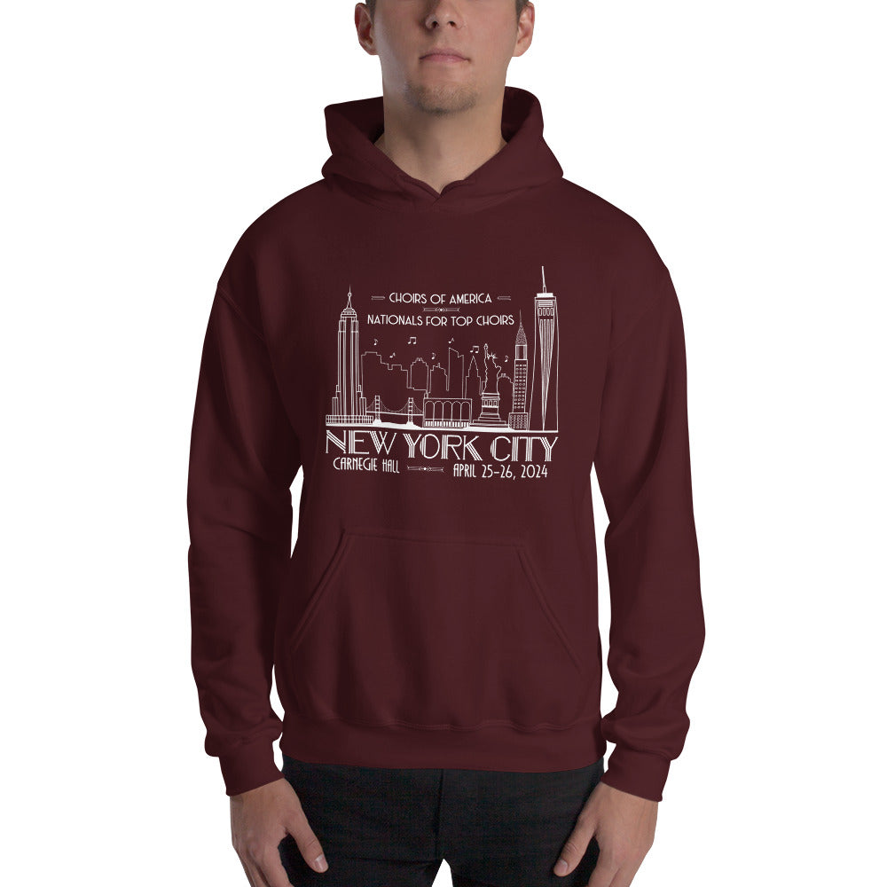 Nationals for Top Choirs, April 25-26, 2024 | Carnegie Hall | Unisex Hoodie