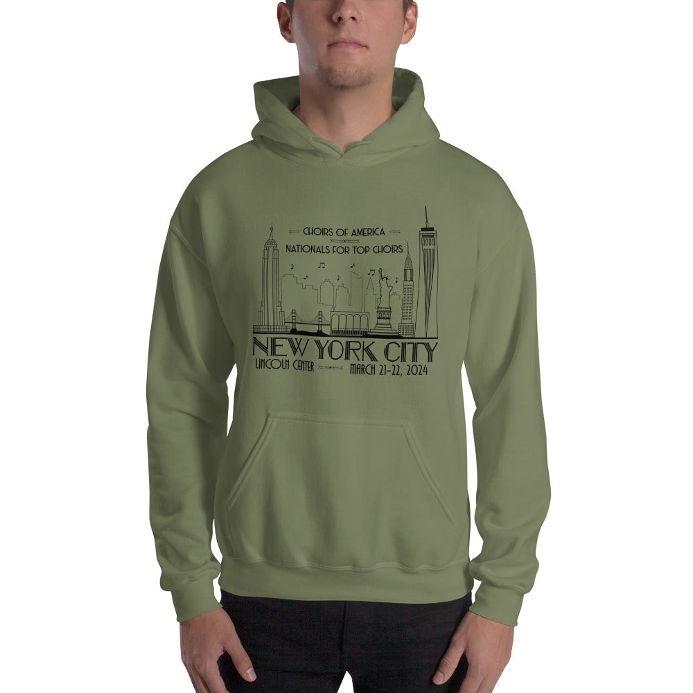 Nationals for Top Choirs, March 21-22, 2024 | Lincoln Center | Unisex Hoodie