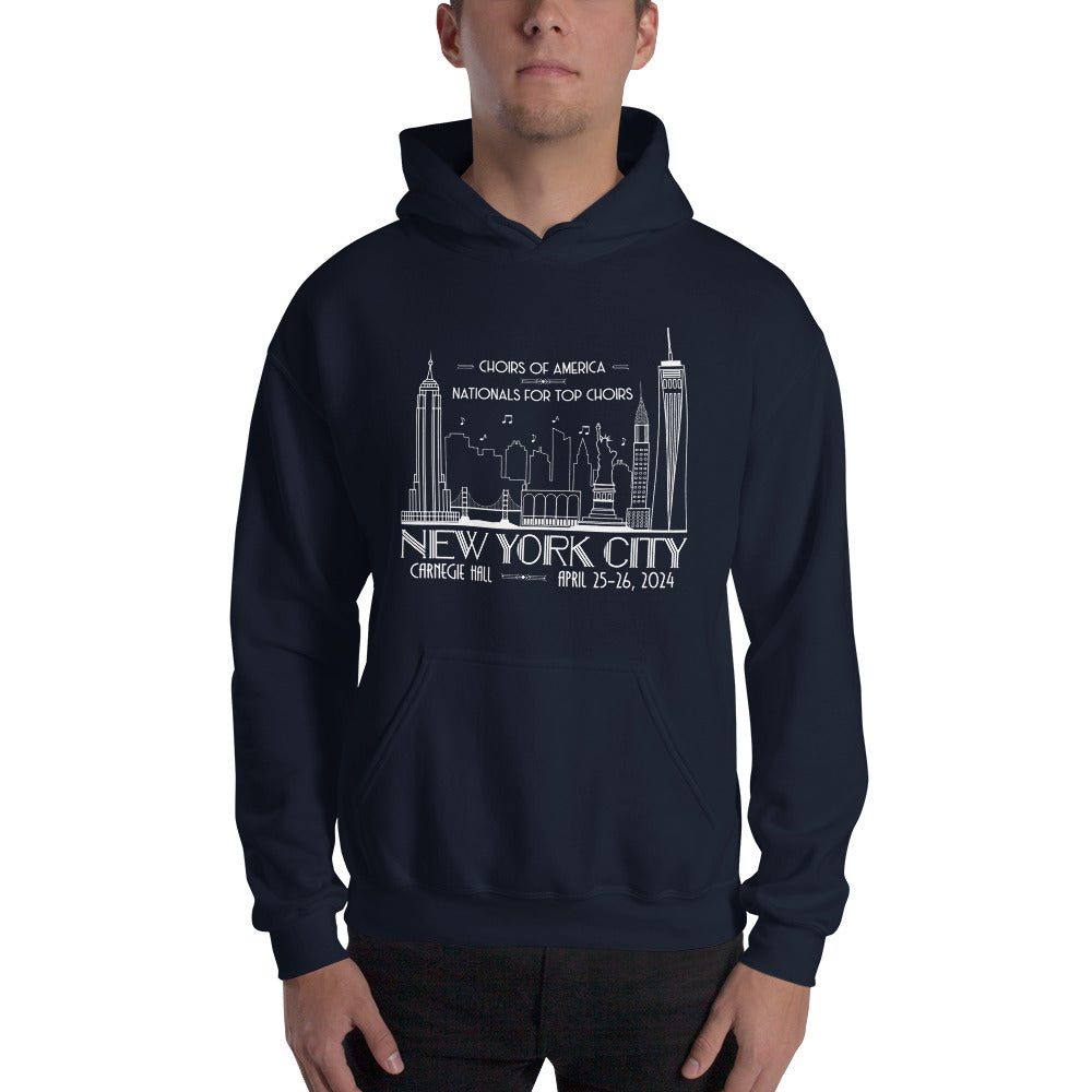 Nationals for Top Choirs, April 25-26, 2024 | Carnegie Hall | Unisex Hoodie