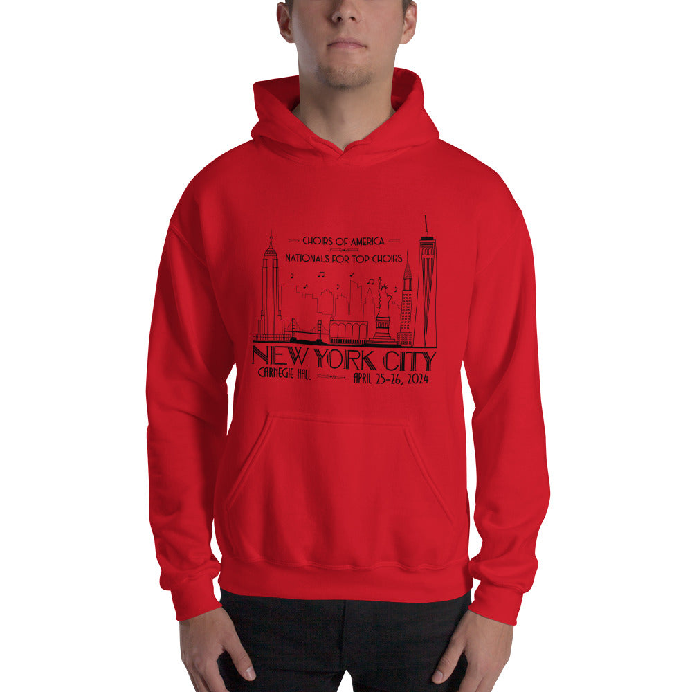 Nationals for Top Choirs, April 25-26, 2024 | Carnegie Hall | Unisex Hoodie