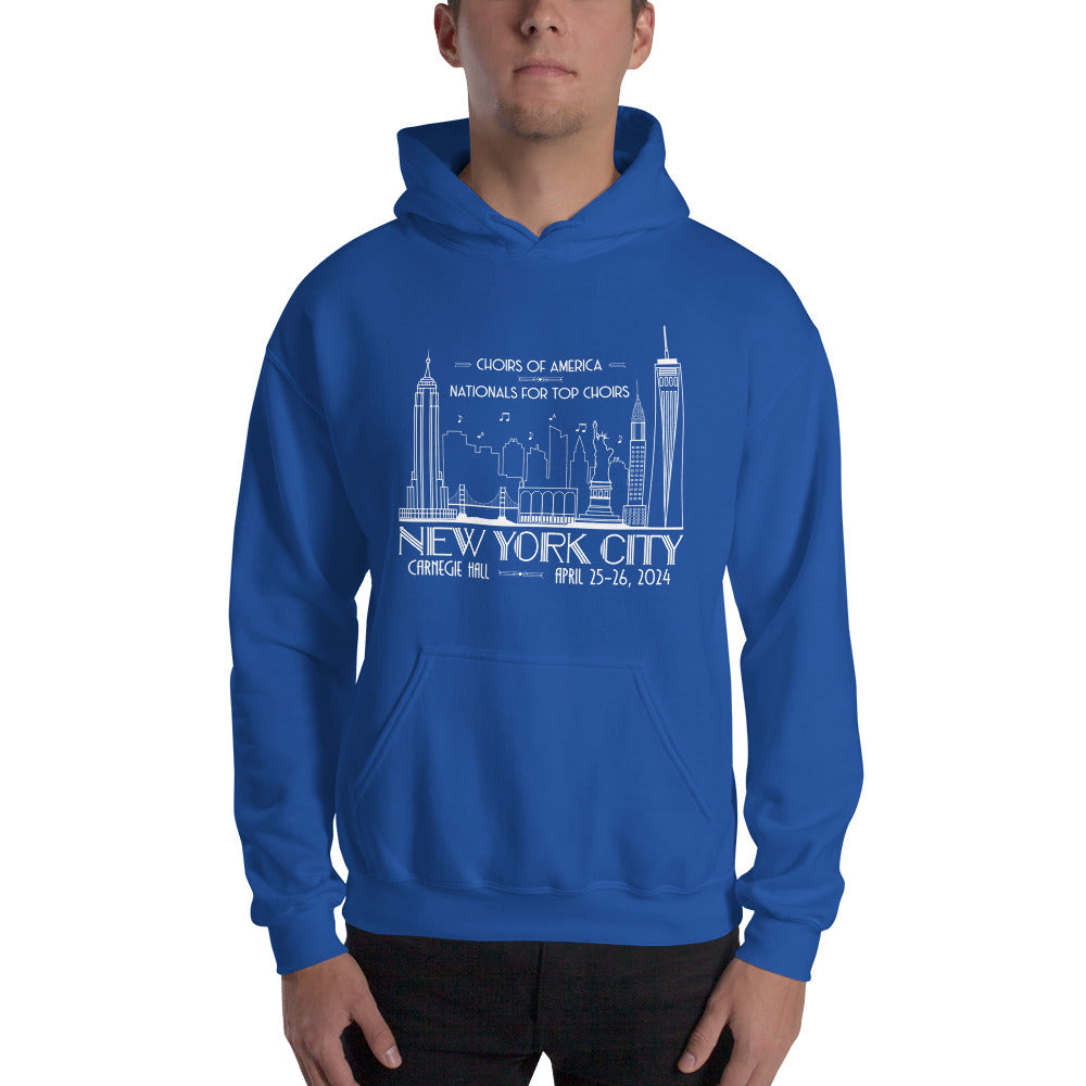Nationals for Top Choirs, April 25-26, 2024 | Carnegie Hall | Unisex Hoodie