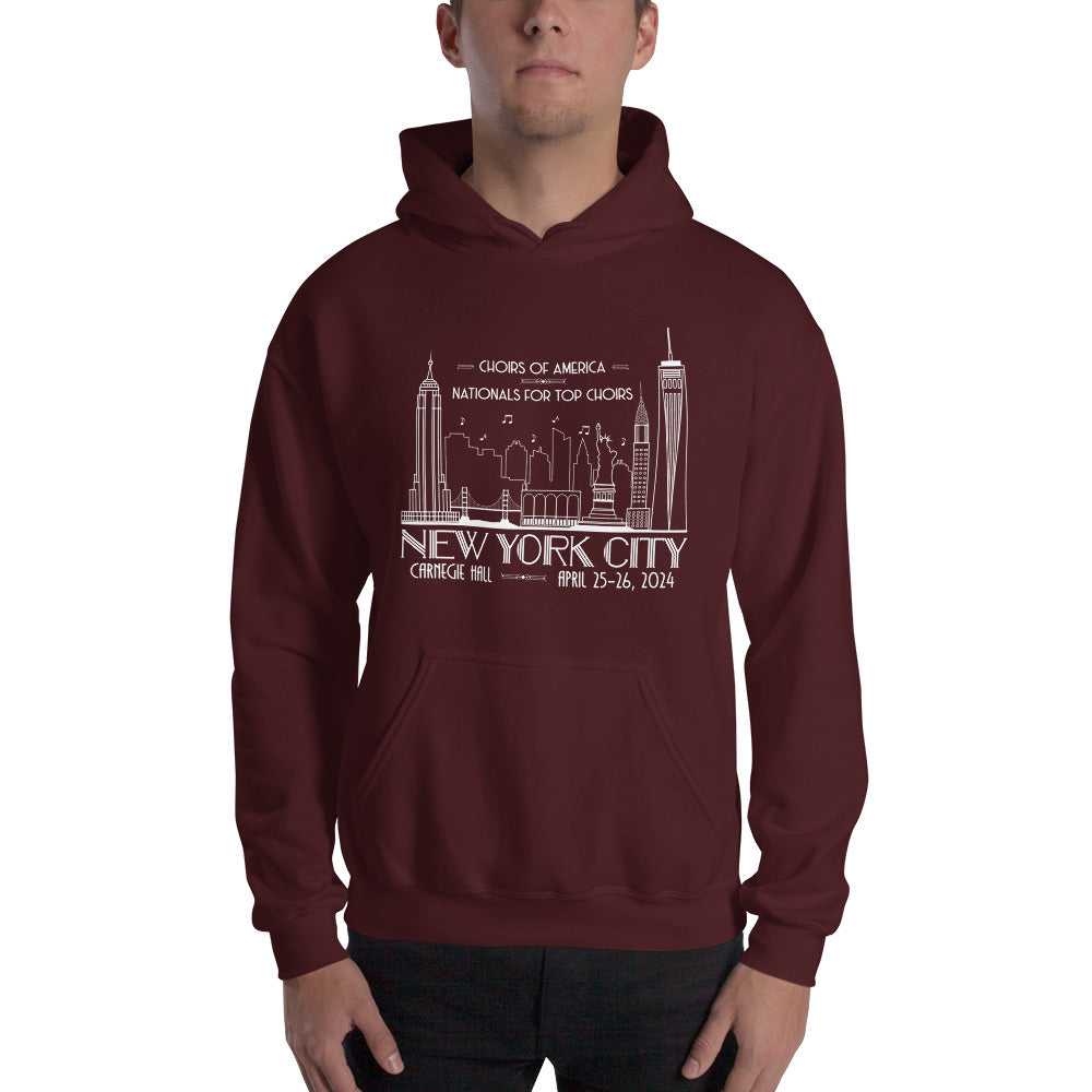 Nationals for Top Choirs, April 25-26, 2024  |  Carnegie Hall | Unisex Hoodie